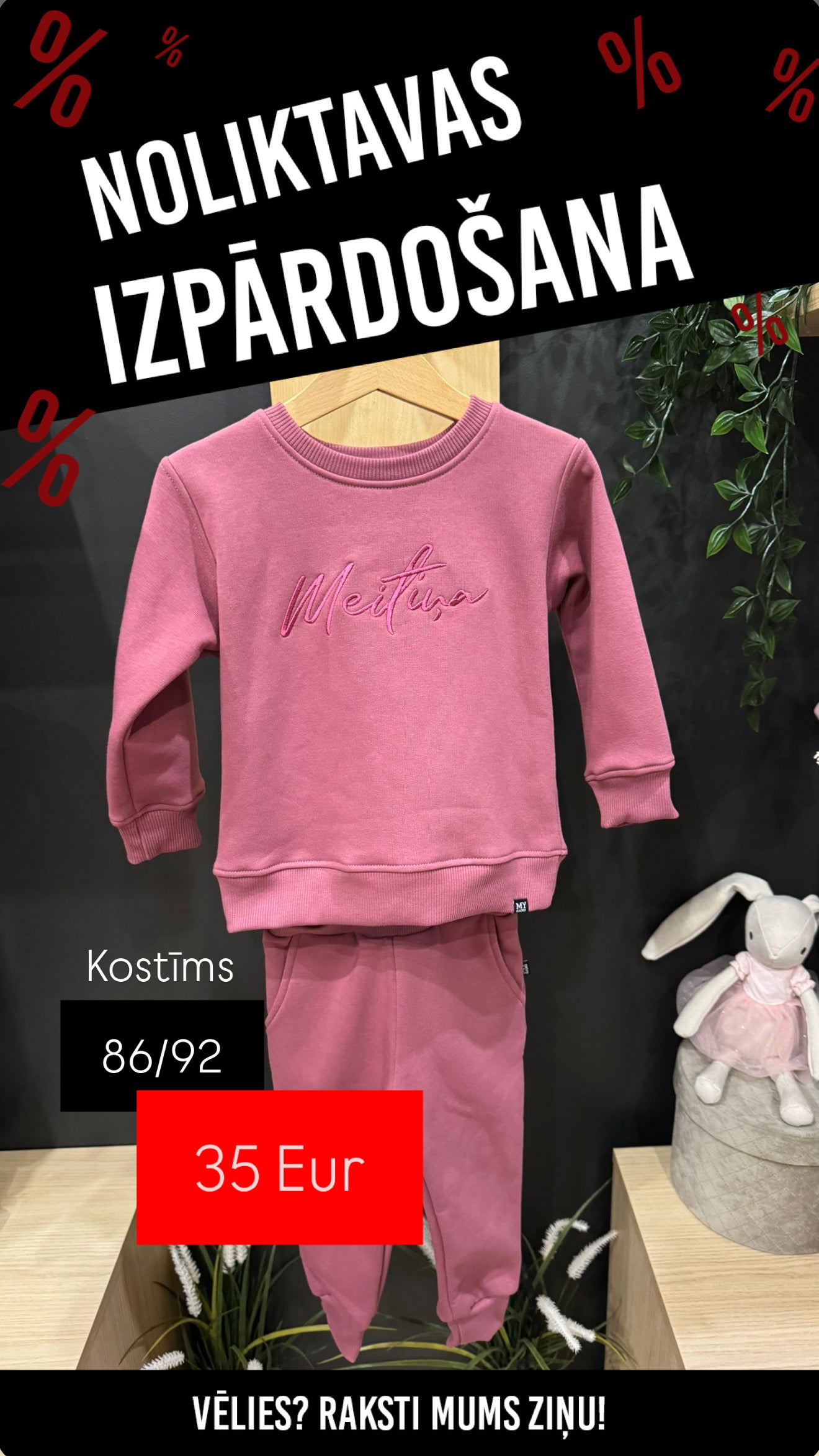 Kostīms MEITIŅA 86/92