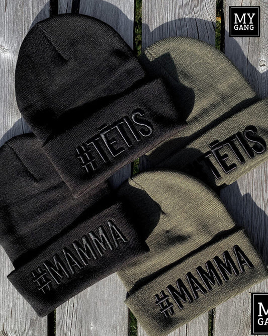 Knitted hat #TĒTIS