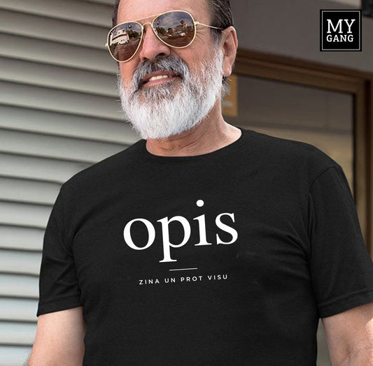 T-shirt OPIS. ZINA UN PROT VISU
