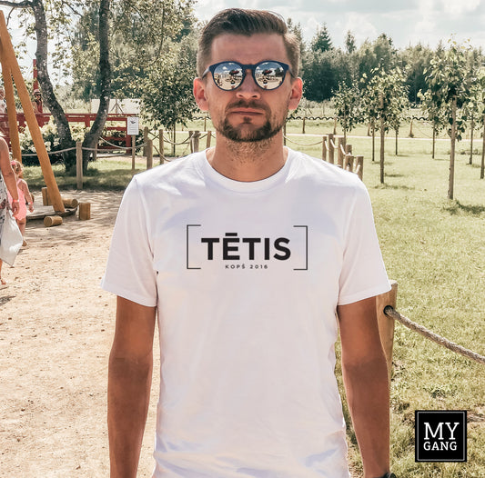 Men's t-shirt TĒTIS KOPŠ (individuāls gads)