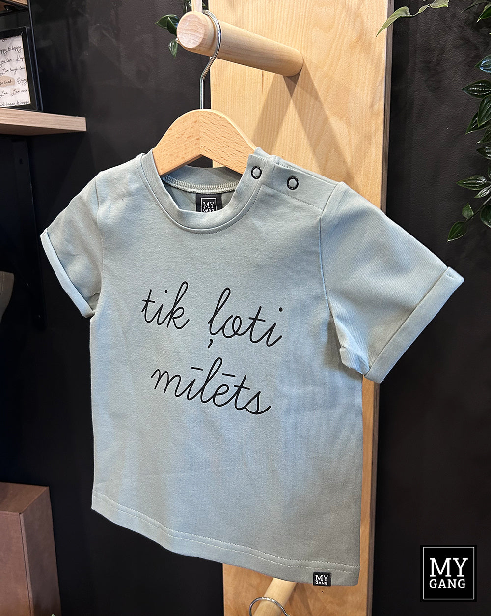 T-Shirt TIK ĻOTI MĪLĒTS/A