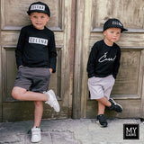 T-shirt with long sleeves