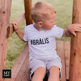 T-shirt #BRĀLIS / #MĀSA