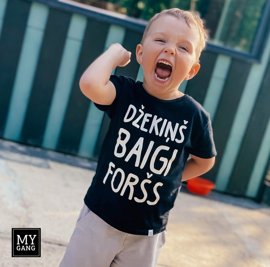 T-shirt DŽEKIŅŠ BAIGI FORŠS