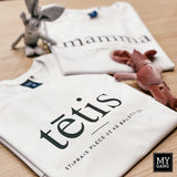 T-shirt set MAMMA UN TĒTIS