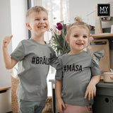T-shirt #BRĀLIS / #MĀSA
