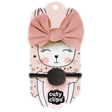 Hair ties ''BOSS BUNNY'' Pink+Gray