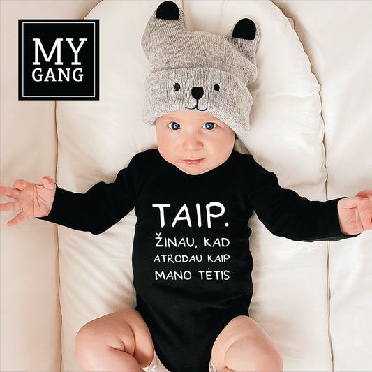 Onesie TAIP. ŽINAU, KAD ATRODAU KAIP MANO TĖTIS 