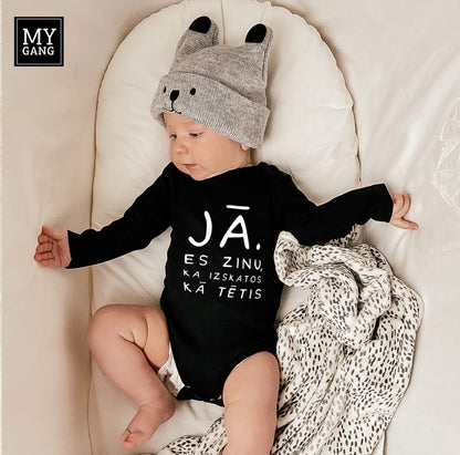 A set for a father and a baby (Onesie)
