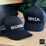 A cap TĒTIS.